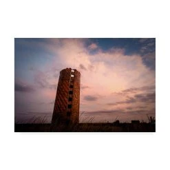 Trademark Global Dan Ballard Silo 2 Canvas Art - 15.5 X 21