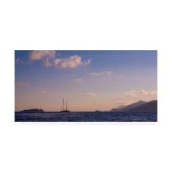 Trademark Global Dan Ballard Sailboat Blue Skies Canvas Art - 27 X 33.5