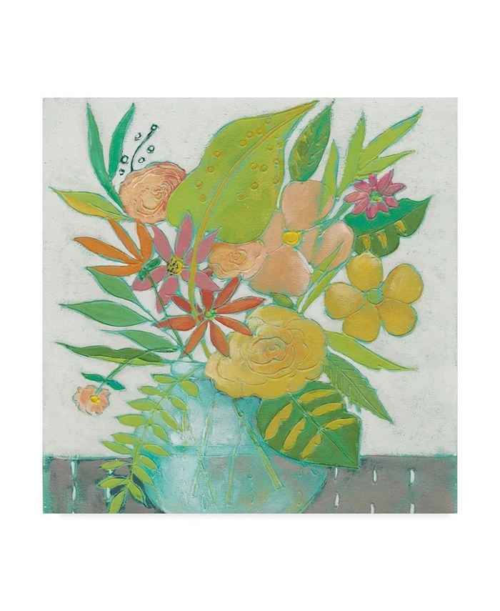 Trademark Global Chariklia Zarris Homestead Floral II Canvas Art - 20 X 25