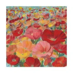Trademark Global Sandra Iafrate Wild Flower Field I Canvas Art - 27 X 33