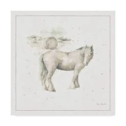 Trademark Global Lisa Audit Farm Friends XII Neutral Canvas Art - 20 X 25