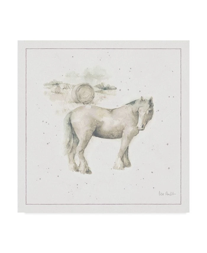 Trademark Global Lisa Audit Farm Friends XII Neutral Canvas Art - 20 X 25