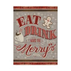 Trademark Global Janelle Penner Holiday In The Woods VI Brown Canvas Art - 15 X 20