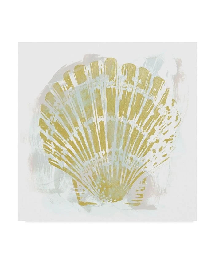 Trademark Global June Erica Vess Seaside Block Prints I Canvas Art - 15 X 20