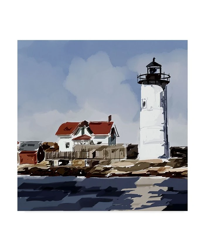 Trademark Global Emily Kalina Lighthouse Scene VI Canvas Art - 20 X 25
