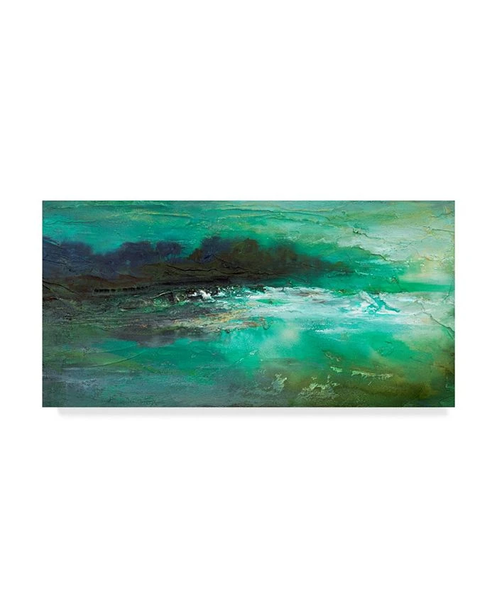 Trademark Global Sheila Finch Dusk On The Coast Canvas Art - 20 X 25