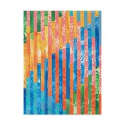 Trademark Global Regina Moore Quilted Monoprints V Canvas Art - 37 X 49