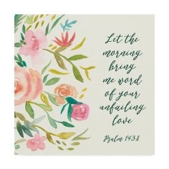 Trademark Global Studio W Grace Upon Grace II Canvas Art - 15 X 20