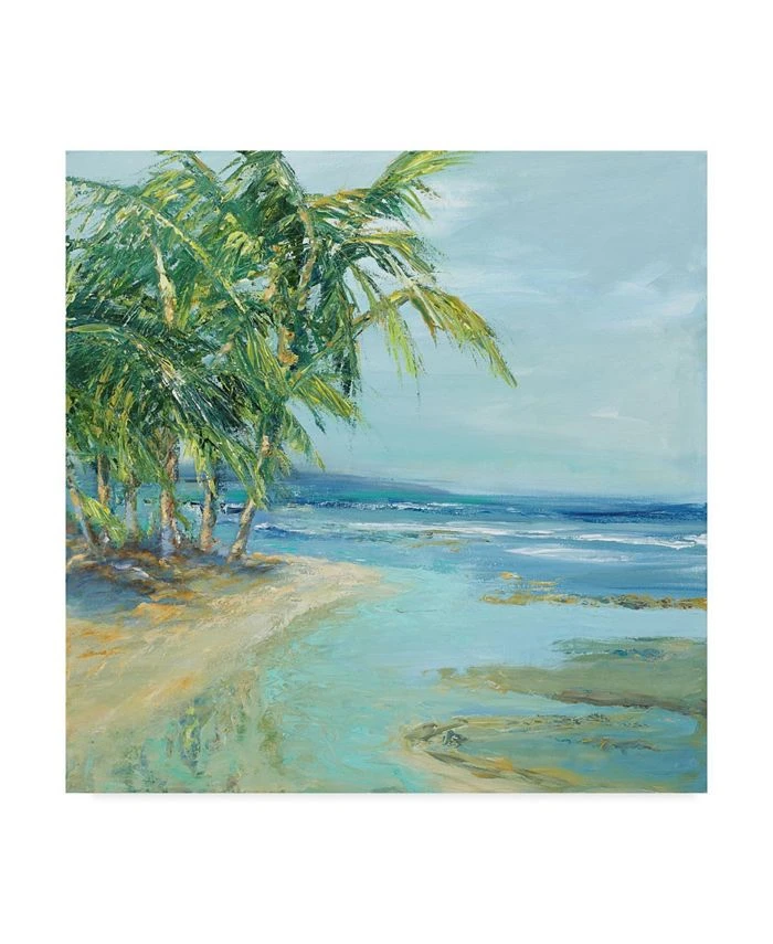 Trademark Global Suzanne Wilkins Blue Coastal Lagoon Canvas Art - 20 X 25