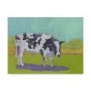 Trademark Global Carol Young Pasture Cow I Canvas Art - 37 X 49