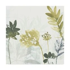 Trademark Global June Erica Vess Tropical Stems I Canvas Art - 15 X 20
