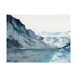 Trademark Global Jennifer Paxton Parker Winter Fjords I Canvas Art - 15 X 20