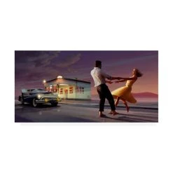 Trademark Global Chris Consani Night Dance Canvas Art - 15 X 20
