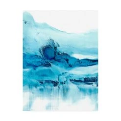 Trademark Global Ethan Harper Blue Currents II Canvas Art - 15 X 20