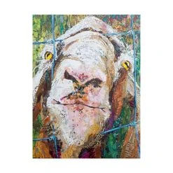 Trademark Global Elizabeth St. Hilaire Goodness Goat Canvas Art - 20 X 25