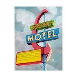 Trademark Global Naomi Mccavitt American Roadside II Canvas Art - 15 X 20