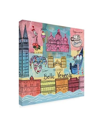 Trademark Global Farida Zaman Global Travel IV Canvas Art - 19.5 X 26 - Image 2