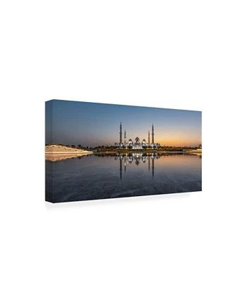 Trademark Global Rana Jabeen Pristine Mosque Canvas Art - 20 X 25 - Image 2