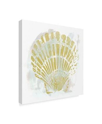 Trademark Global June Erica Vess Seaside Block Prints I Canvas Art - 15 X 20 - Image 2