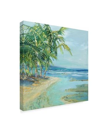 Trademark Global Suzanne Wilkins Blue Coastal Lagoon Canvas Art - 20 X 25 - Image 2