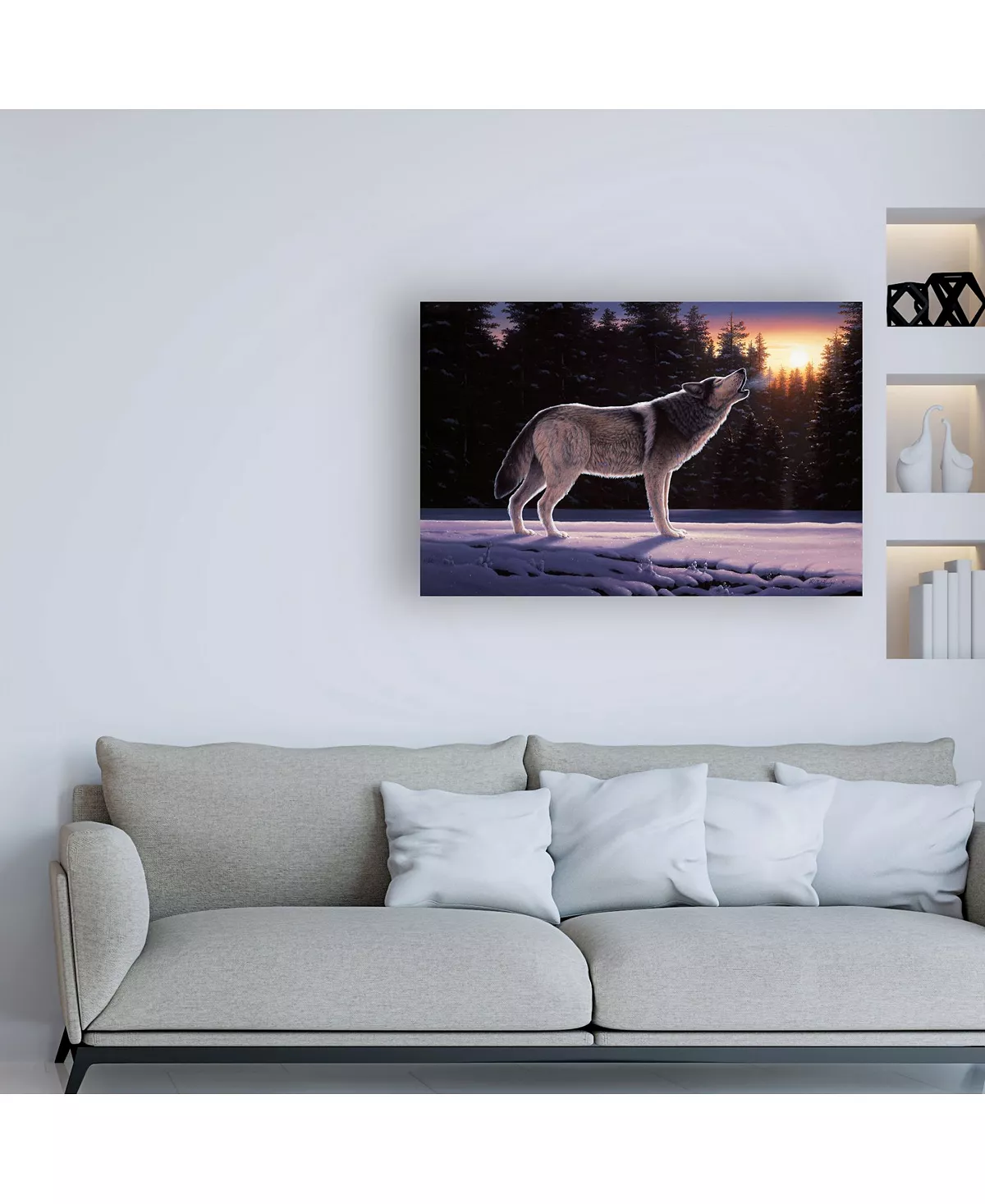 Trademark Global R W Hedge The Last Ember Canvas Art - 15.5 X 21 - Image 3