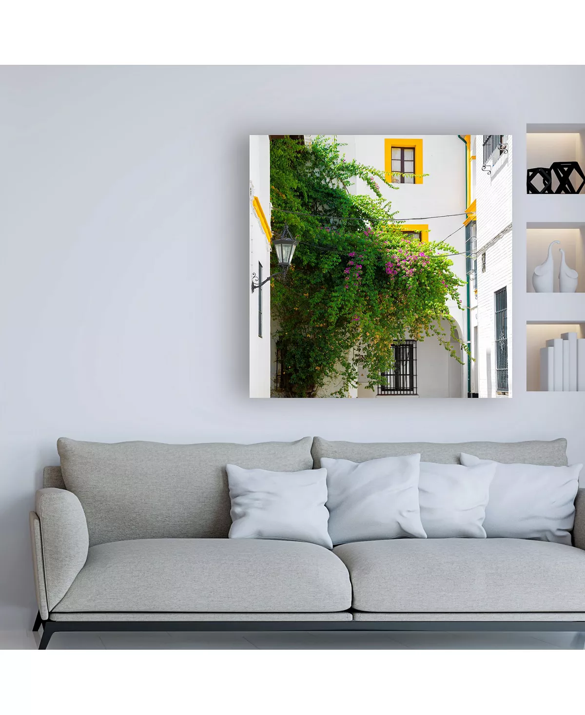 Trademark Global Philippe Hugonnard Made In Spain 3 Architecture And Vegetation In Seville Canvas Art - 19.5 X 26 - Image 3