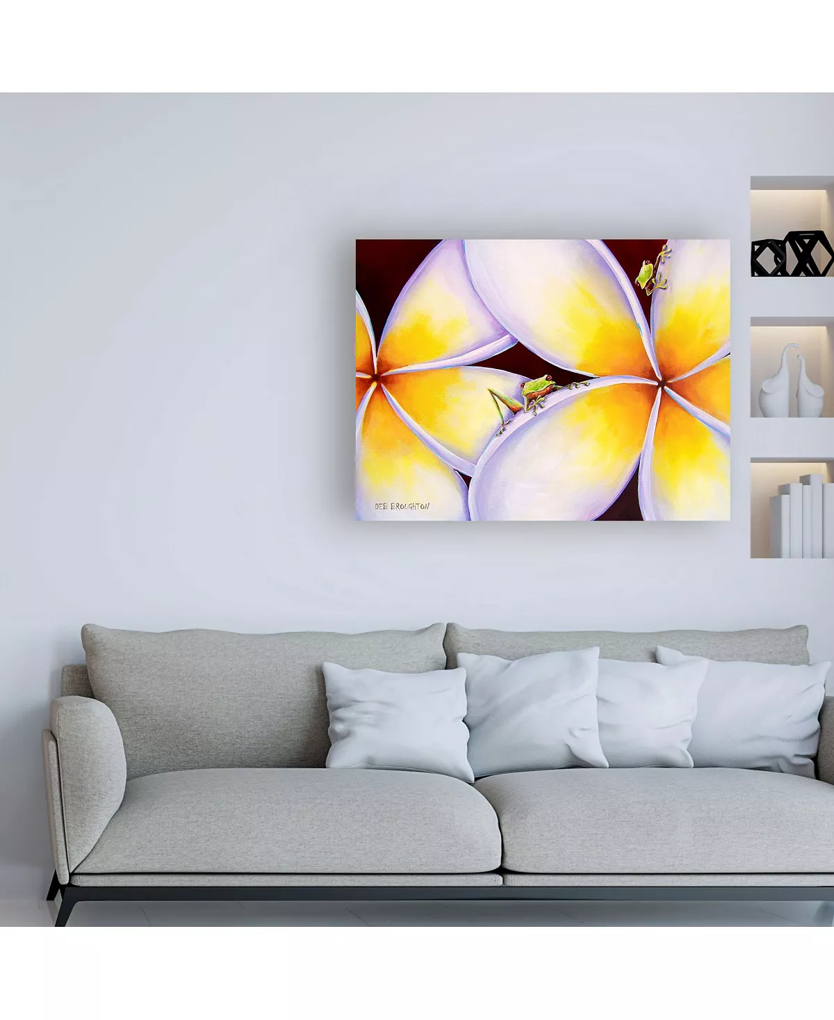 Trademark Global Deborah Broughton Frogs Frangifrogs Canvas Art - 15.5 X 21 - Image 3