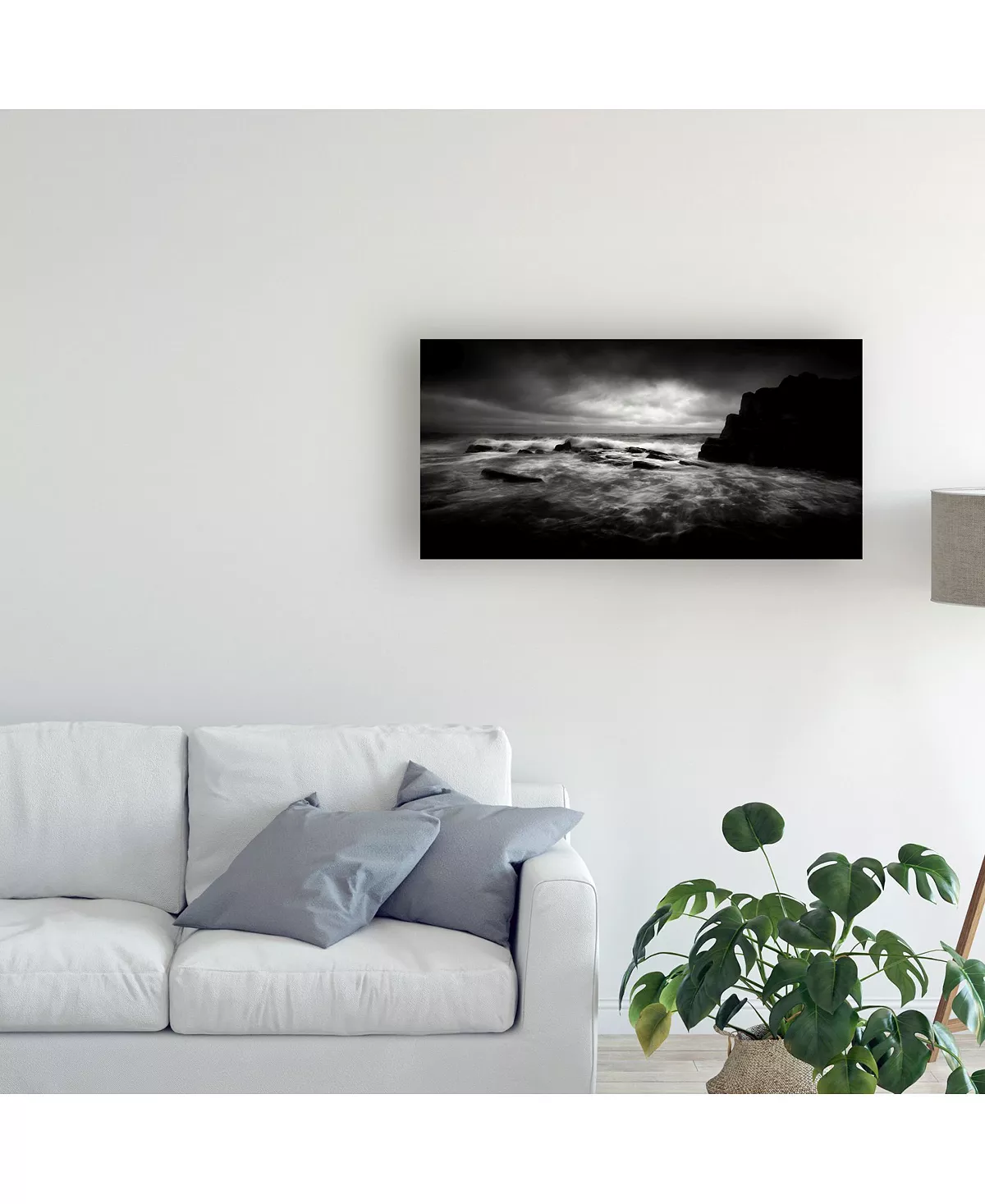 Trademark Global Yucel Basoglu Ocean Coastline Canvas Art - 15 X 20 - Image 3