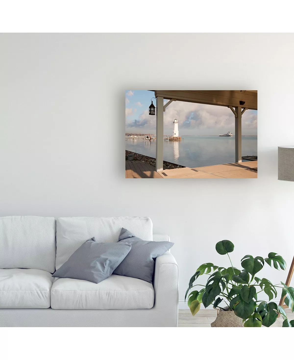 Trademark Global Monte Nagler Grosse Ile Lighthouse Detroit Michigan Canvas Art - 20 X 25 - Image 3