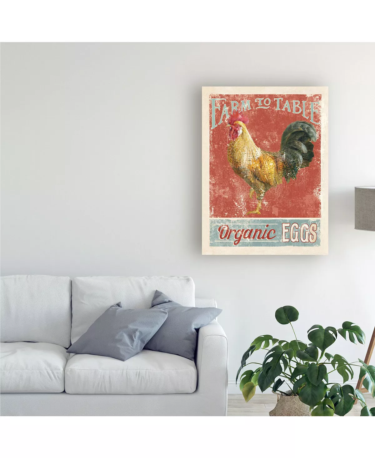 Trademark Global Danhui Nai Farm Nostalgia V Canvas Art - 19.5 X 26 - Image 3