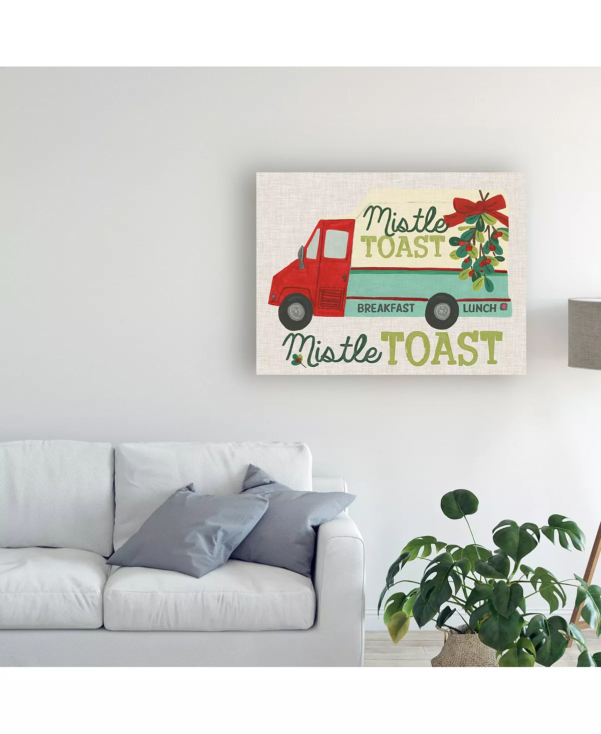 Trademark Global June Erica Vess Food Truck Holidays III Canvas Art - 27 X 33.5 - Image 3