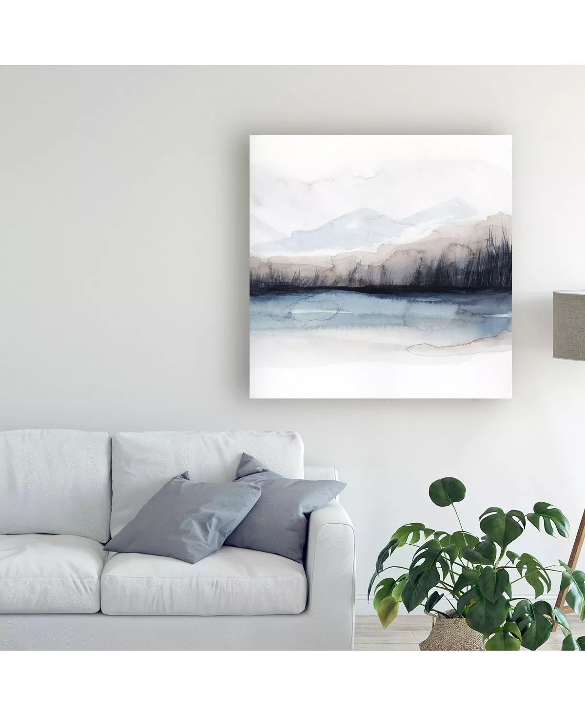 Trademark Global Ce Popp Horizon Shadow I Canvas Art - 15.5 X 21 - Image 3