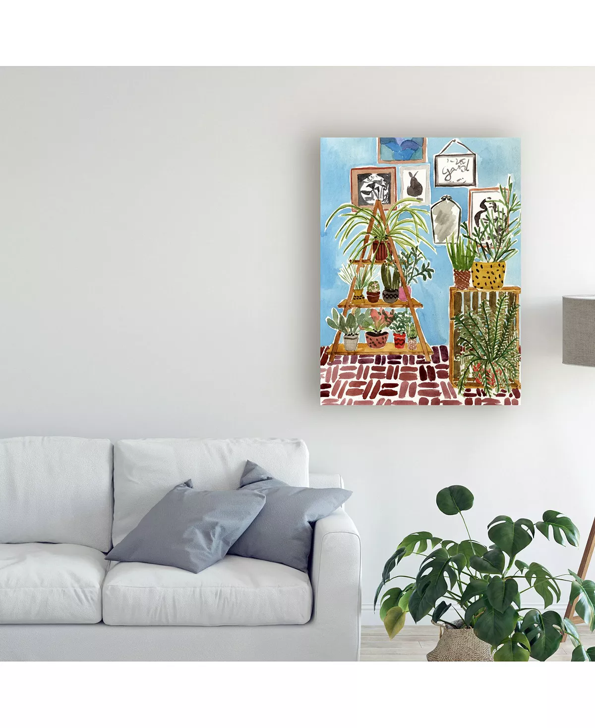 Trademark Global Melissa Wang Way To The Jungle III Canvas Art - 19.5 X 26 - Image 3