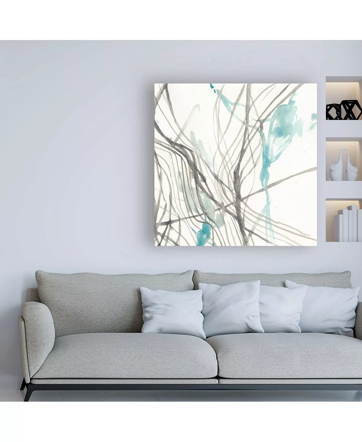 Trademark Global Jennifer Goldberger Tendrils III Canvas Art - 36.5 X 48 - Image 3