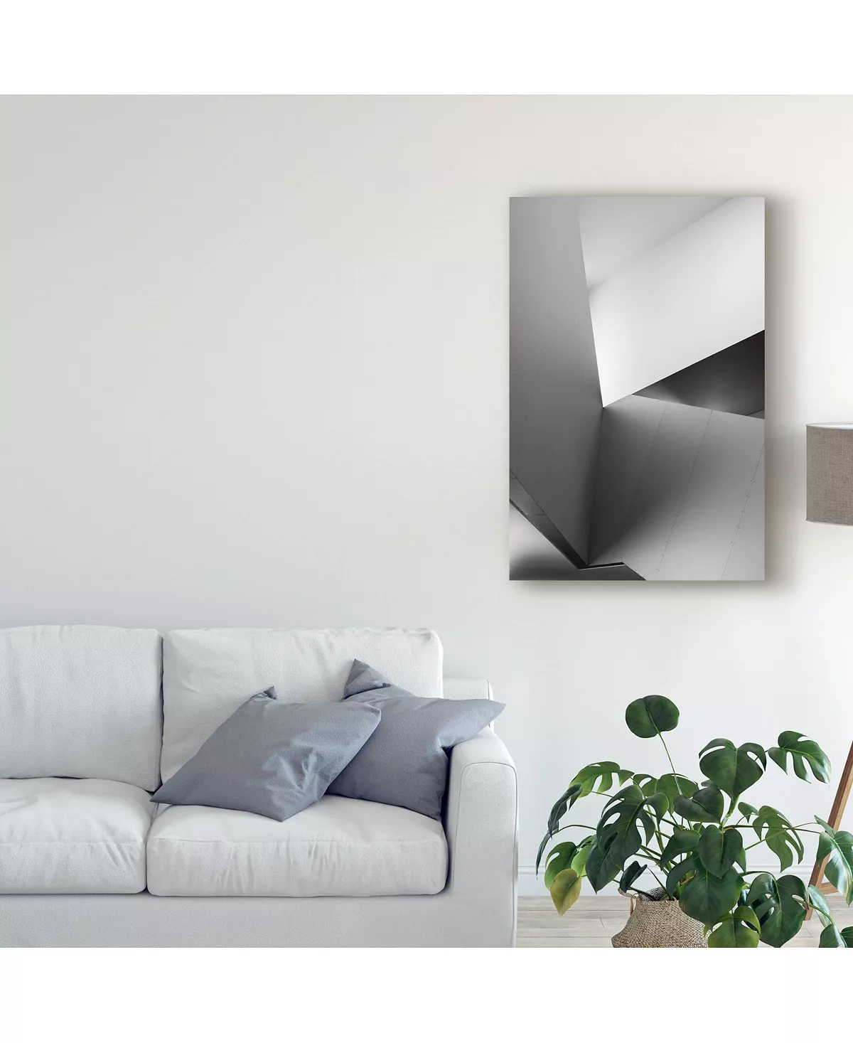 Trademark Global Abi Basiri Purity Of Lines Canvas Art - 15 X 20 - Image 3