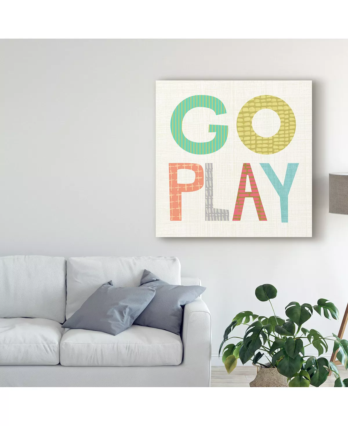 Trademark Global Chariklia Zarris Kid Play III Canvas Art - 20 X 25 - Image 3