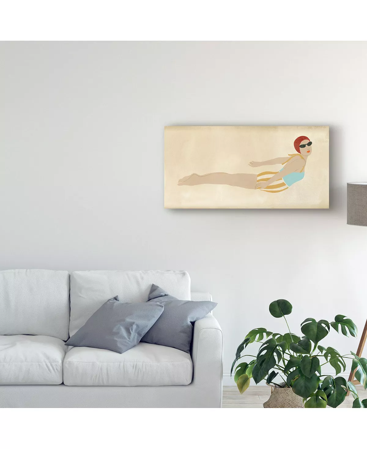 Trademark Global June Erica Vess Vintage Diver I Canvas Art - 20 X 25 - Image 3