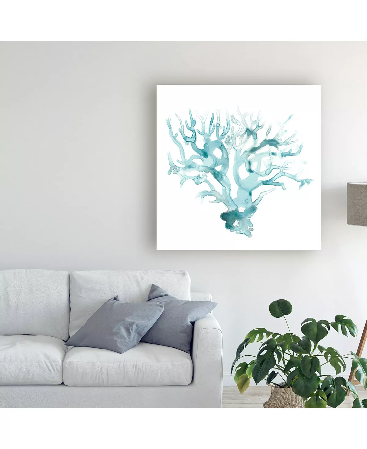 Trademark Global June Erica Vess Ocean Cameo I Canvas Art - 20 X 25 - Image 3