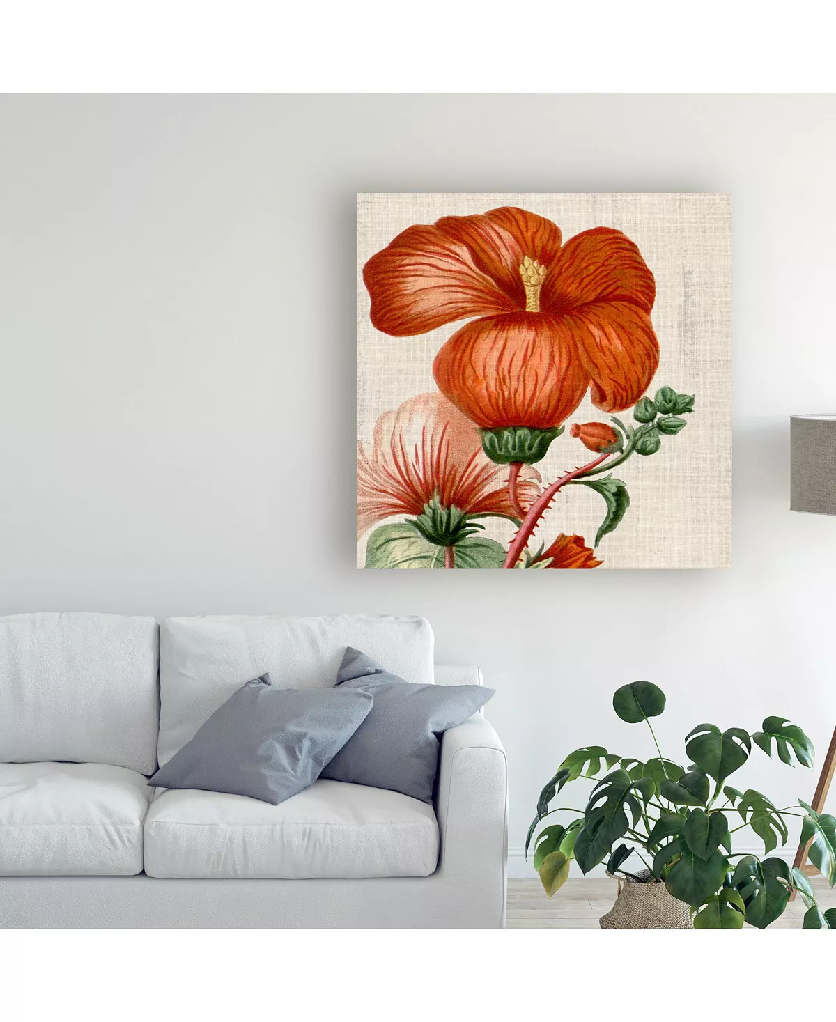 Trademark Global Vision Studio Cropped Turpin Tropicals VIII Canvas Art - 15 X 20 - Image 3