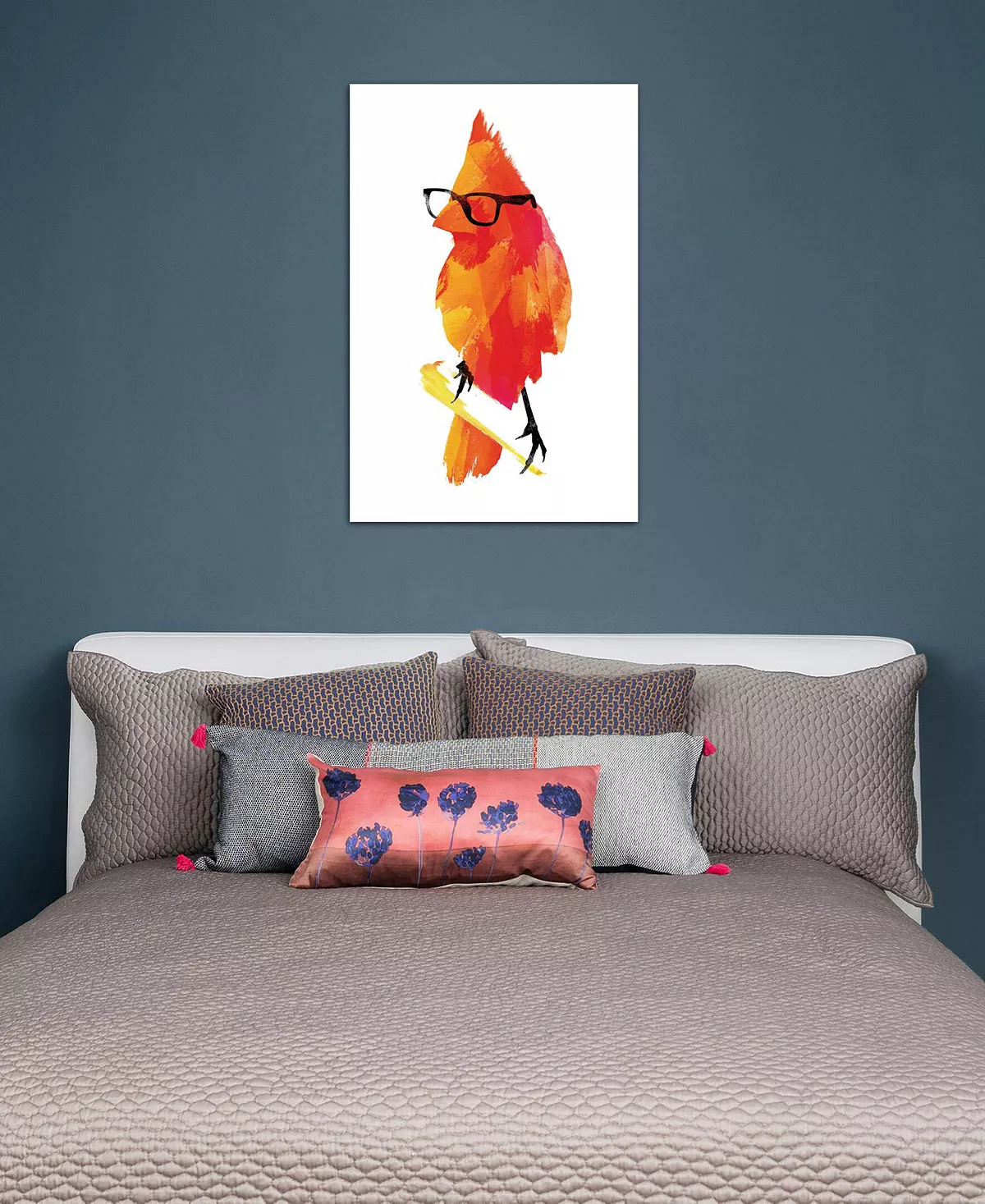 ICanvas Punk Bird By Robert Farkas Wrapped Canvas Print - 40 X 26 - Image 2