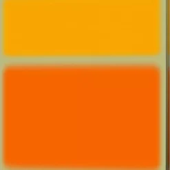 Metaverse Abstract Orange Yellow By Naxart Canvas Art, 24.25 X 28