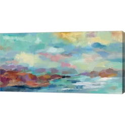 Metaverse Archipelago By Silvia Vassileva Canvas Art, 31 X 16