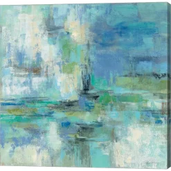 Metaverse Orning Port By Silvia Vassileva Canvas Art, 28 X 28