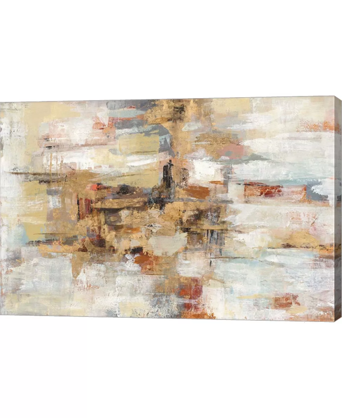 Metaverse Old Bridge Reminiscence By Silvia Vassileva Canvas Art, 29.5 X 20