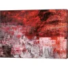 Metaverse Rosso Tramonto By Italo Corrado Canvas Art, 26.5 X 20