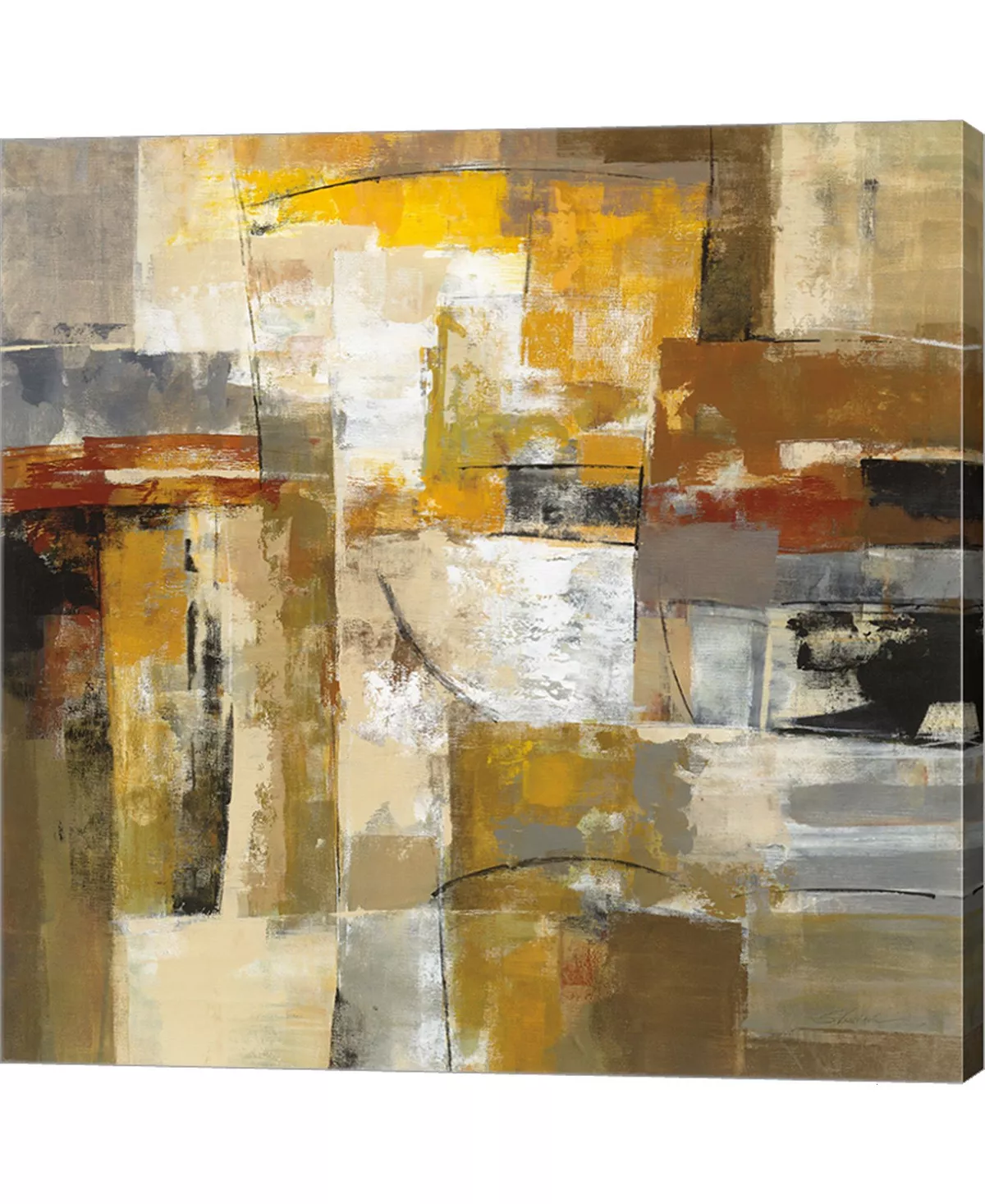 Metaverse Walking Down The Street By Silvia Vassileva Canvas Art, 24 X 24