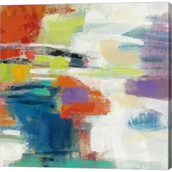 Metaverse Island Town III By Silvia Vassileva Canvas Art, 24 X 24