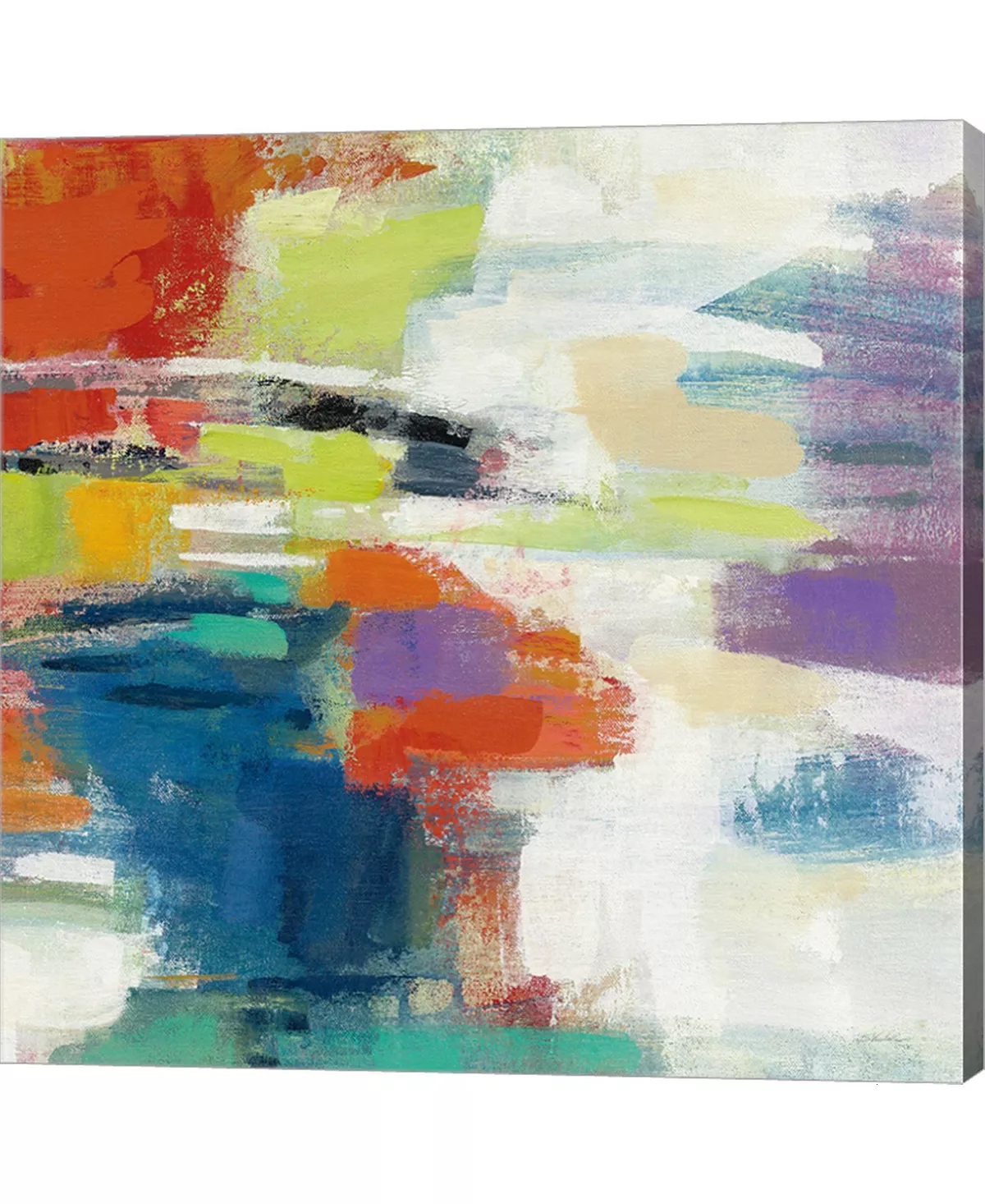 Metaverse Island Town III By Silvia Vassileva Canvas Art, 24 X 24