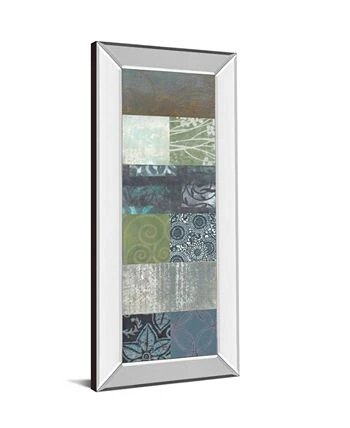 Classy Art Zen Panel Il By Vision Studio Mirror Framed Print Wall Art - 18 X 42 - Image 2