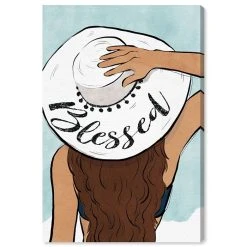 Oliver Gal Fashion Girl Quote Giclee Art Print On Gallery Wrap Canvas